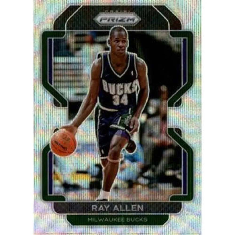 2021-22 Panini Silver Prizm Ray Allen 251 Milwaukee Bucks